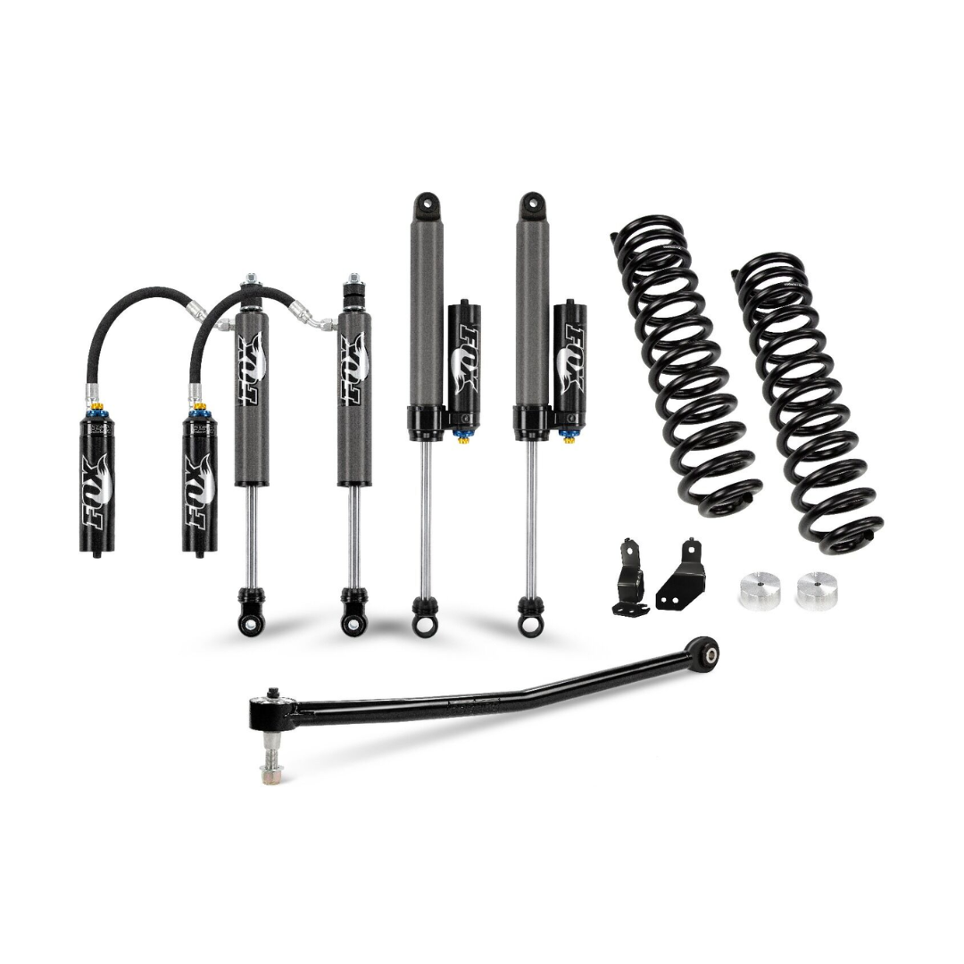 Cognito 2-Inch Elite Leveling Kit With Fox FSRR 2.5 For 17-19 Ford F250/F350 4WD Trucks & 20-24 Tremor F-250/350 4WD
