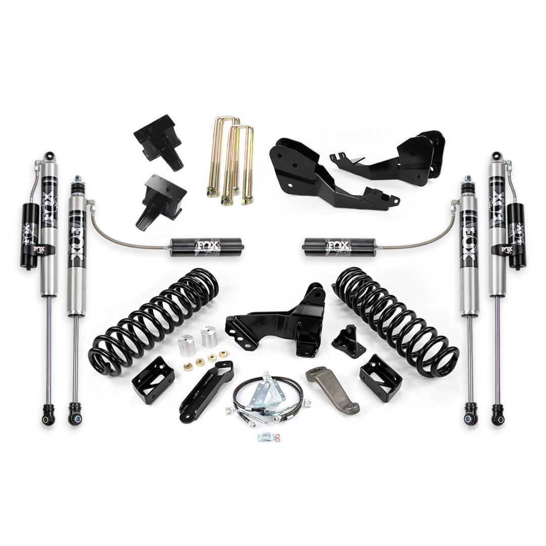 Cognito 4/5 Inch Performance Lift Kit With Fox PS 2.0 PSRR Shocks For 17-22 Ford F-250/F-350 4WD