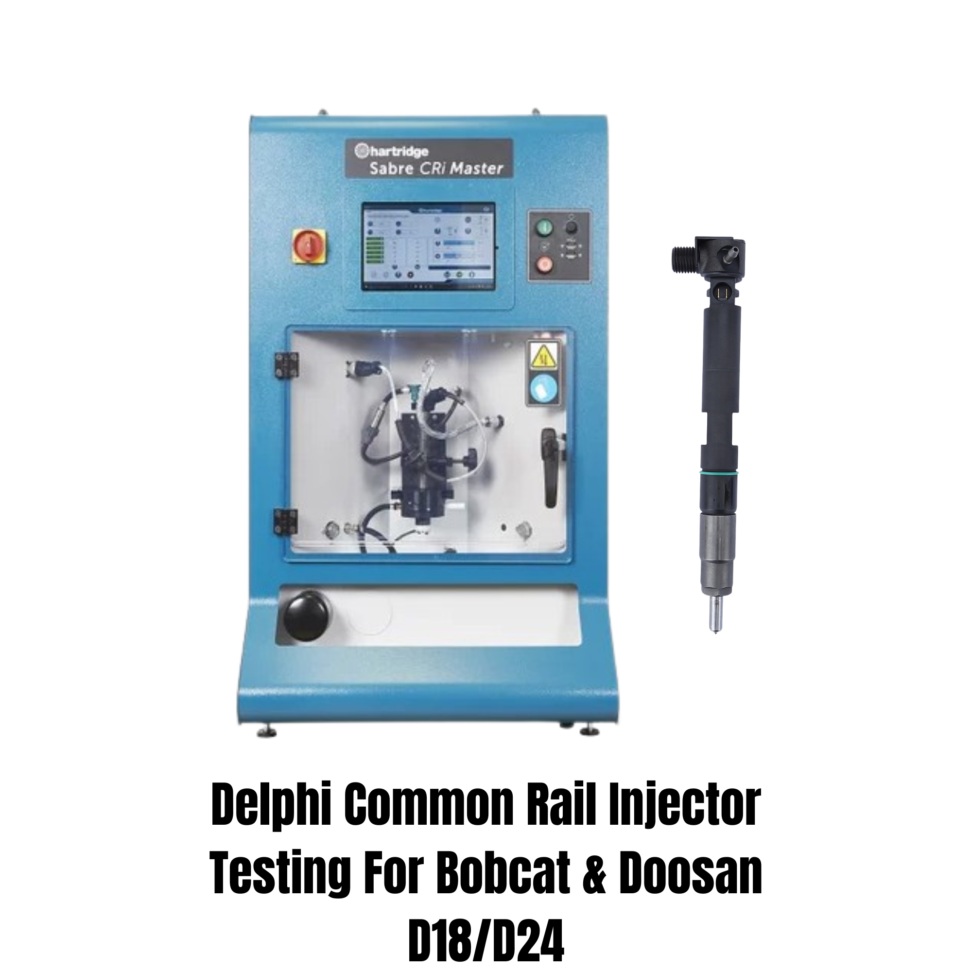 Delphi Common Rail Injector Testing For Bobcat & Doosan D18/D24