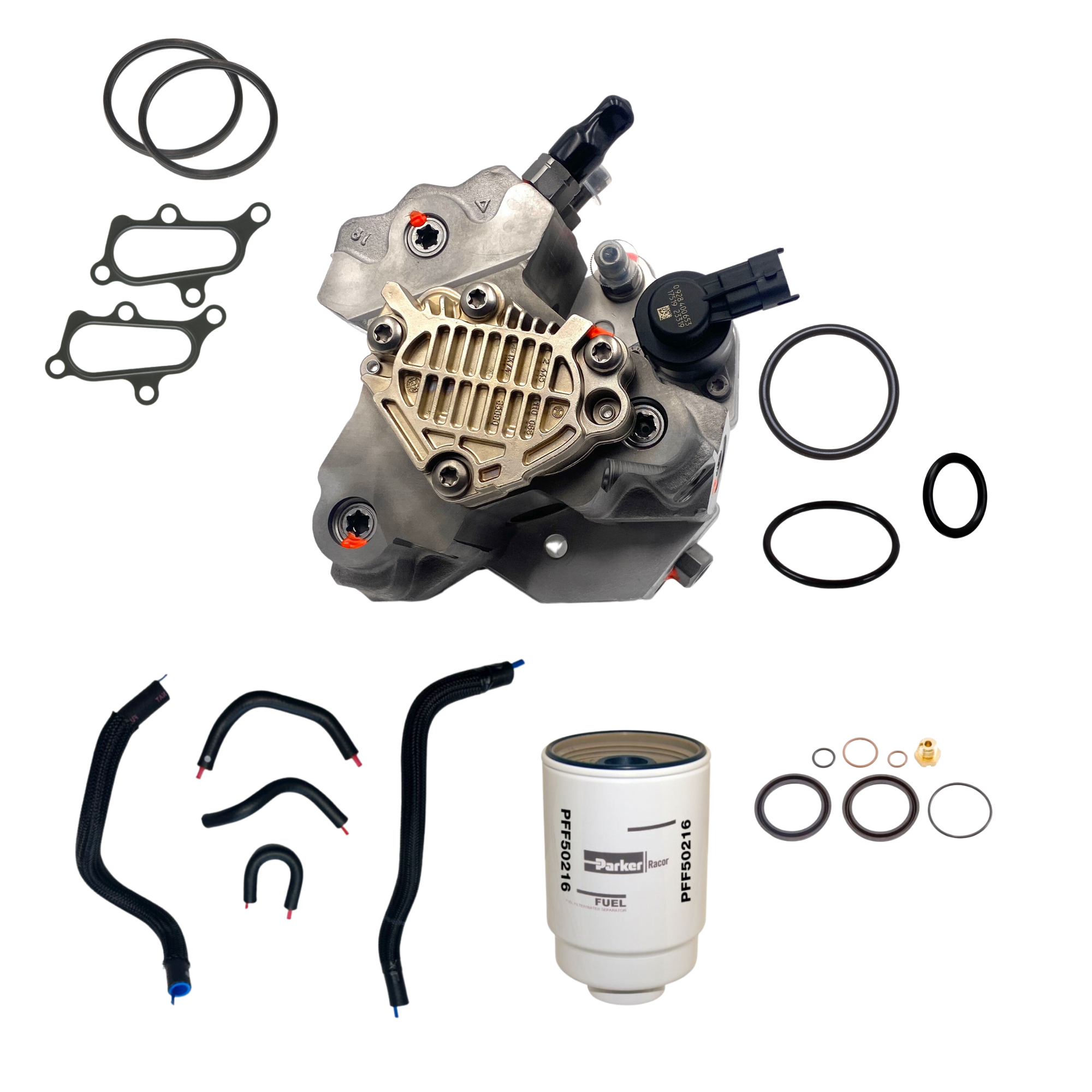 2004.5-2005 LLY Duramax CP3 Injection Pump Kit Stock & Performance Parts & Labor Installed On The Truck
