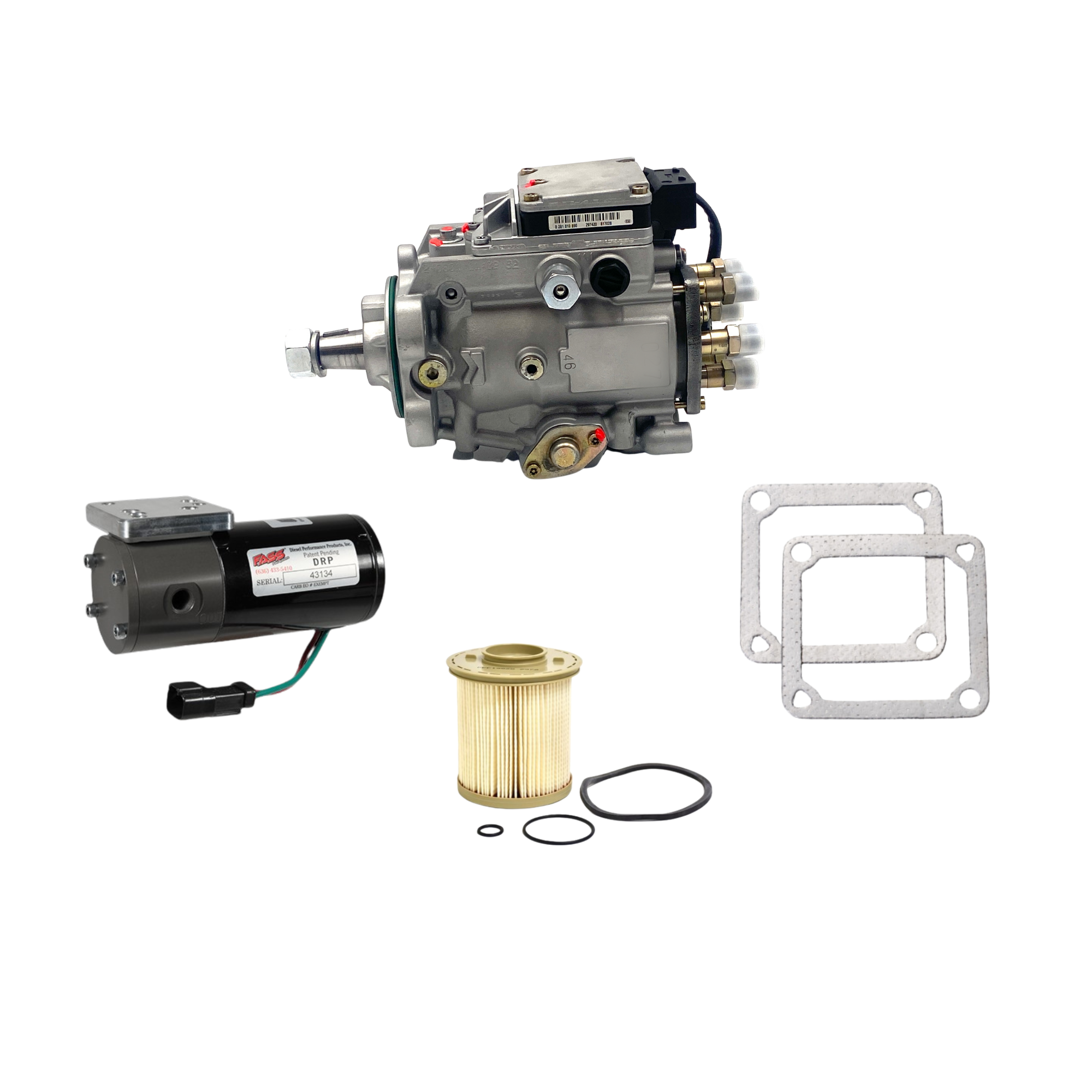 VP44 Injection Pump & FASS DRP02 Kit Parts & Labor Installed On The Truck 1998.5-2002 Cummins 5.9L