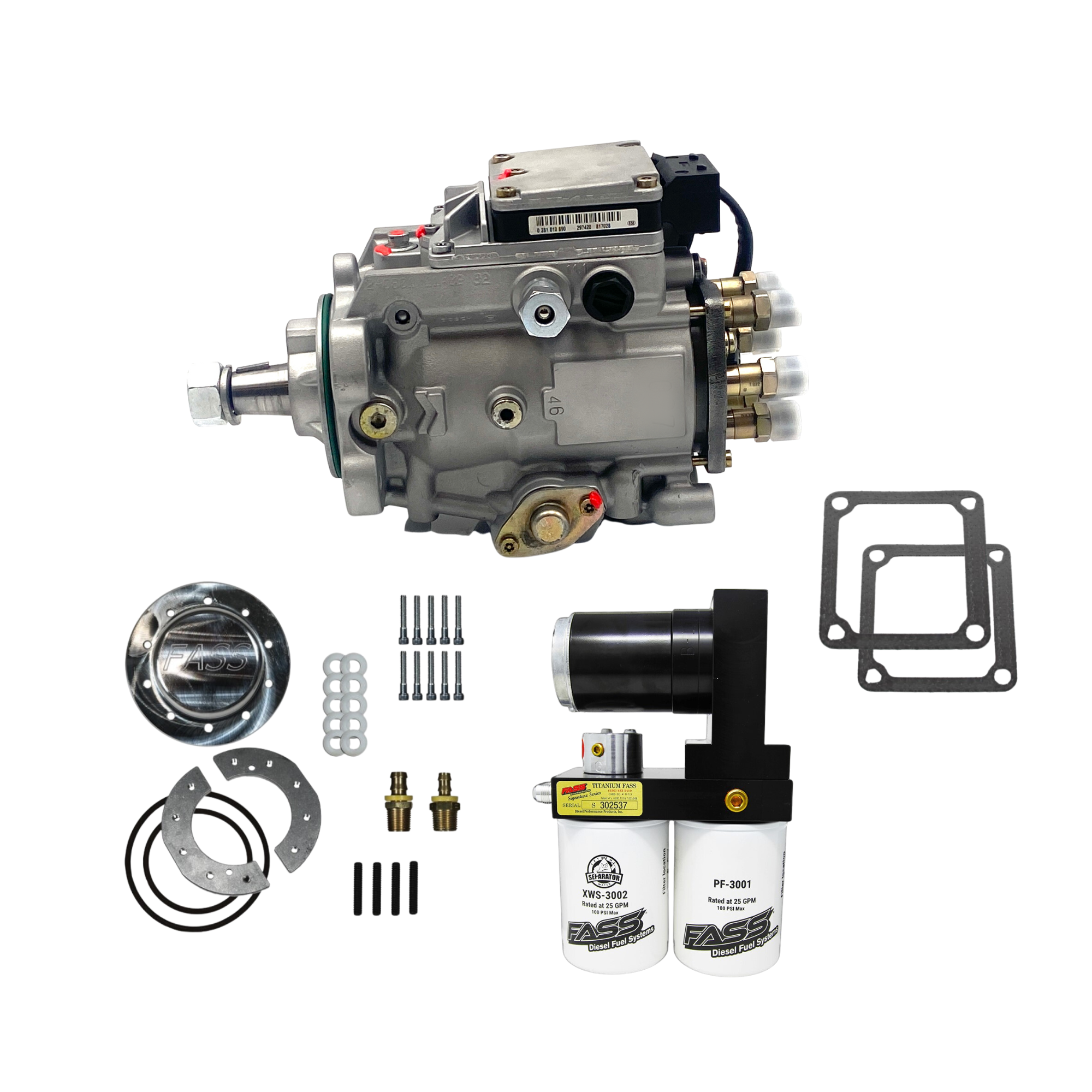 VP44 Injection Pump & FASS Titanium Series Kit Parts & Labor Installed On The Truck 1998.5-2002 Cummins 5.9L