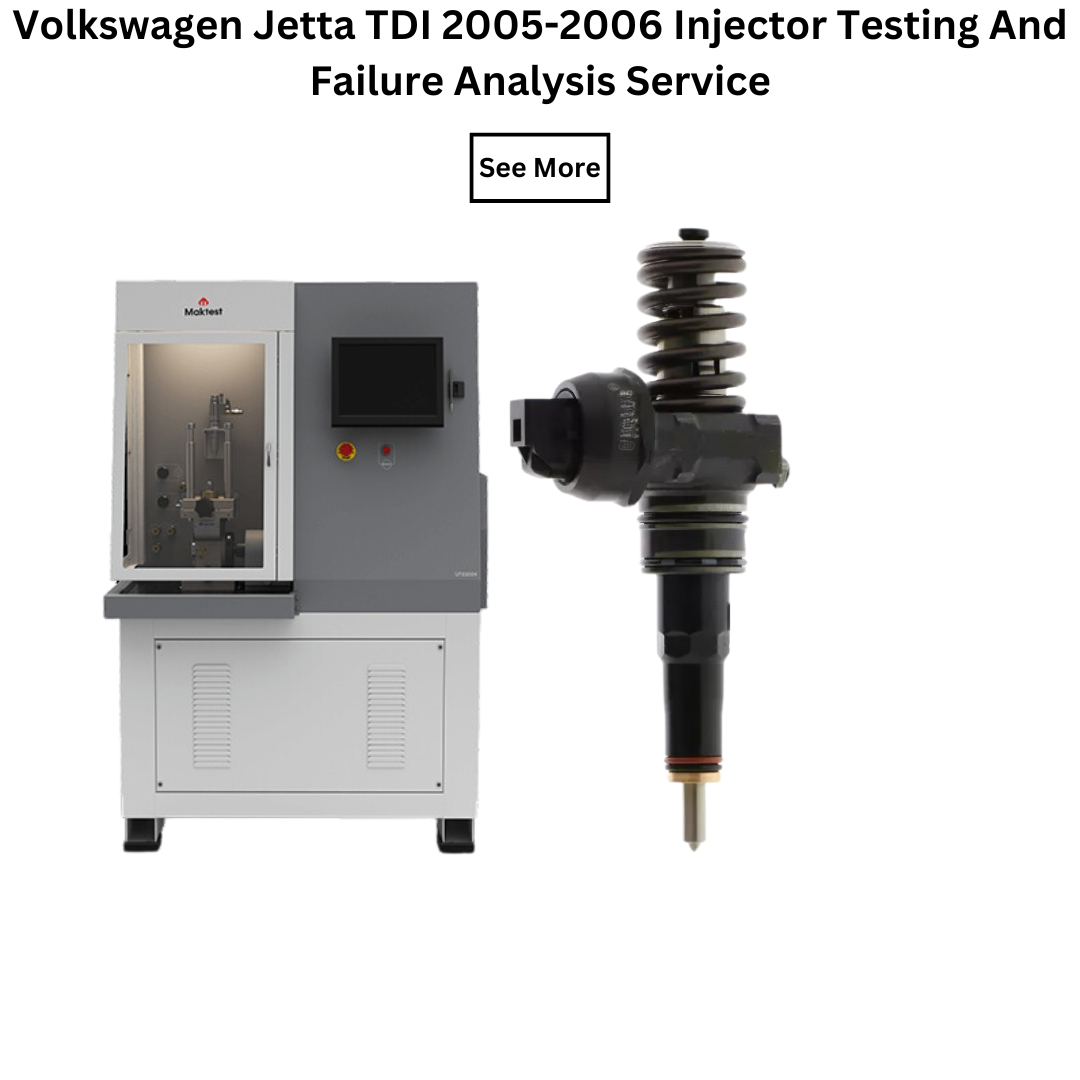 Volkswagen Jetta TDI 2005-2006 Injector Testing And Failure Analysis Service